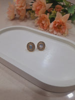 Load image into Gallery viewer, Moonlit Crown Studs