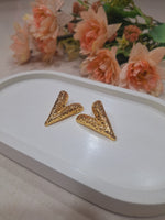 Load image into Gallery viewer, Golden Valor Earrings