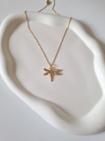 Load image into Gallery viewer, Luna Dragonfly Necklace