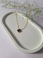 Load image into Gallery viewer, Midnight Clover Necklace
