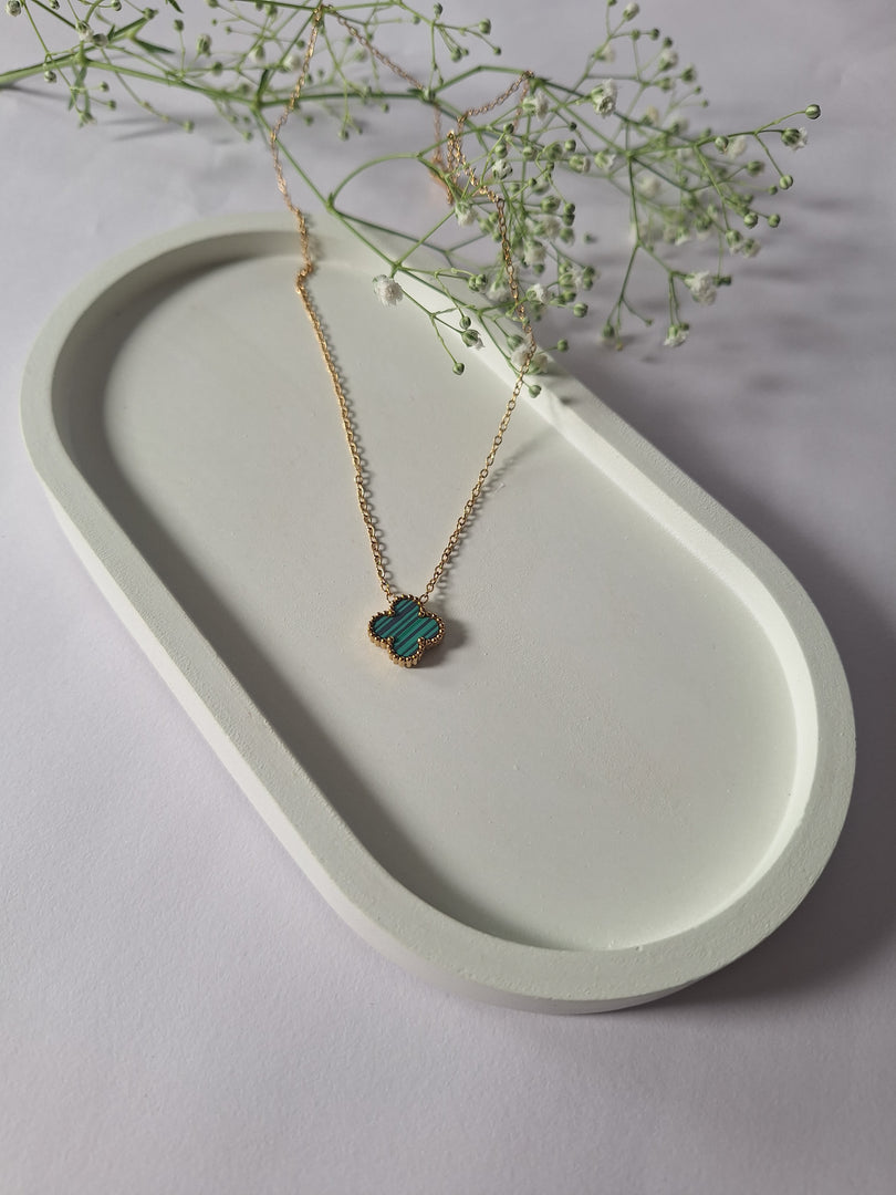 Emerald Clover Charm