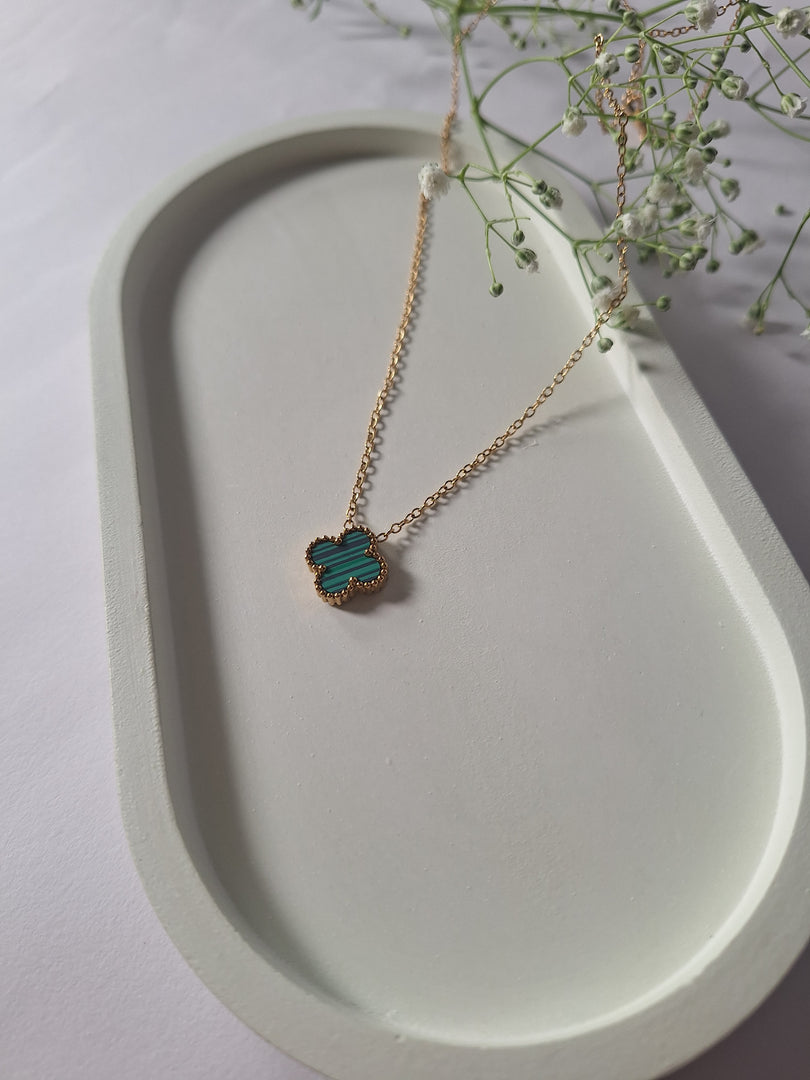 Emerald Clover Charm