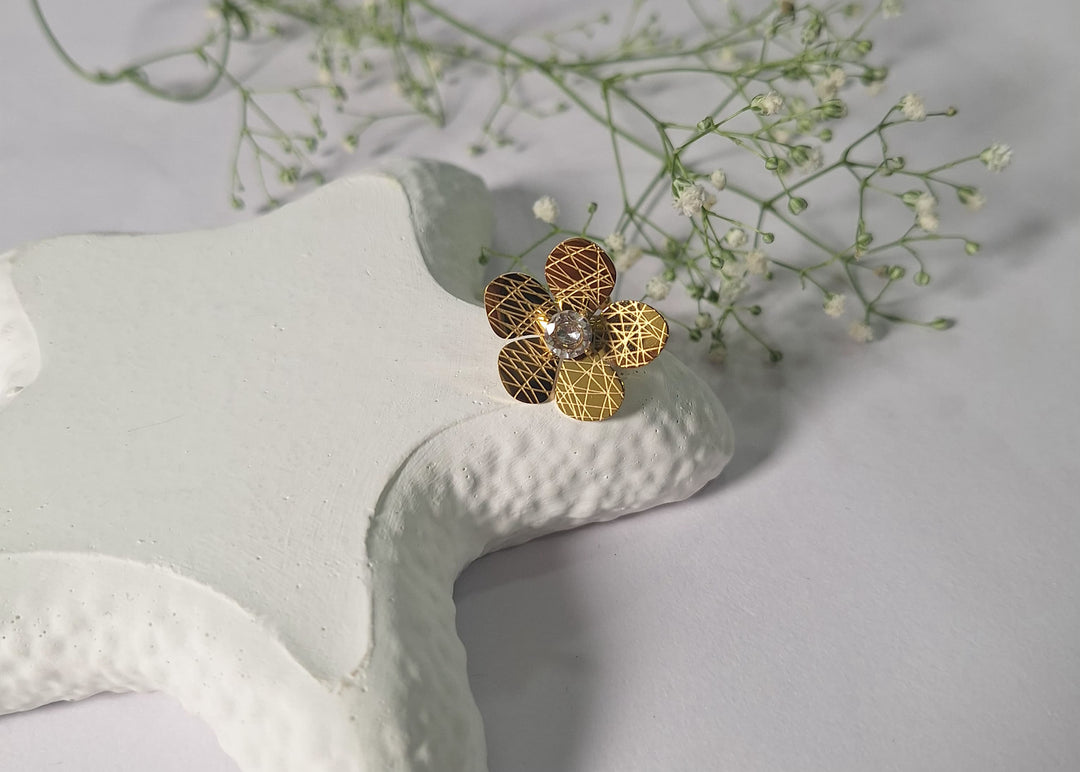 Sunlit Petals Ring