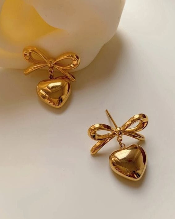Tied with Love Earrings