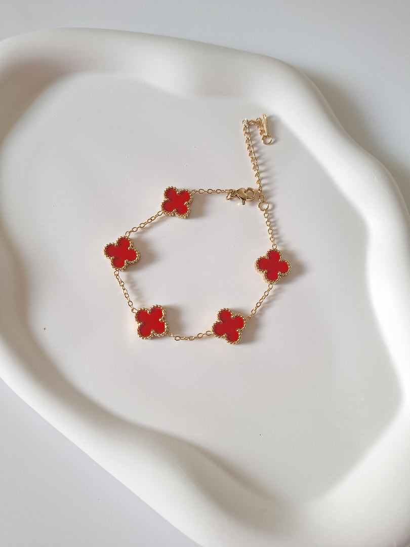 Red Clover Bracelet