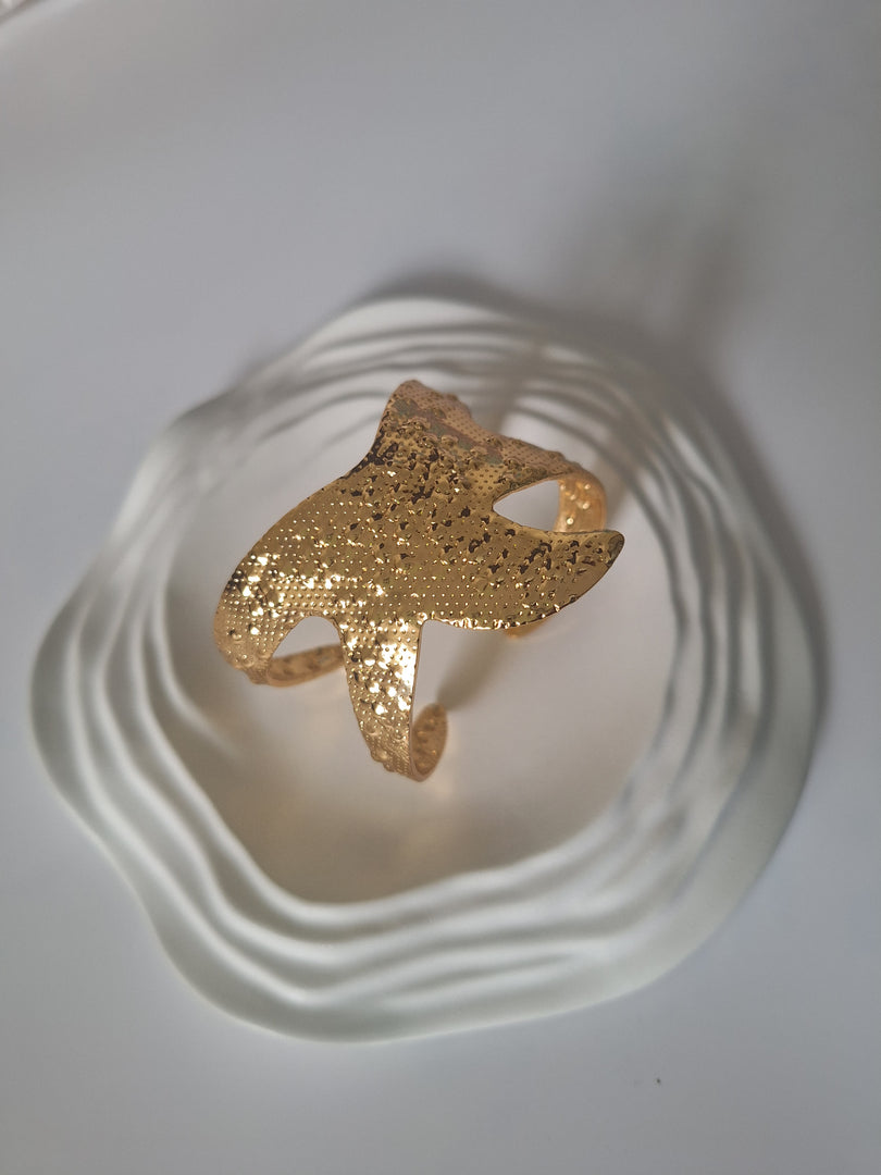 Starfish Cuff Bracelet