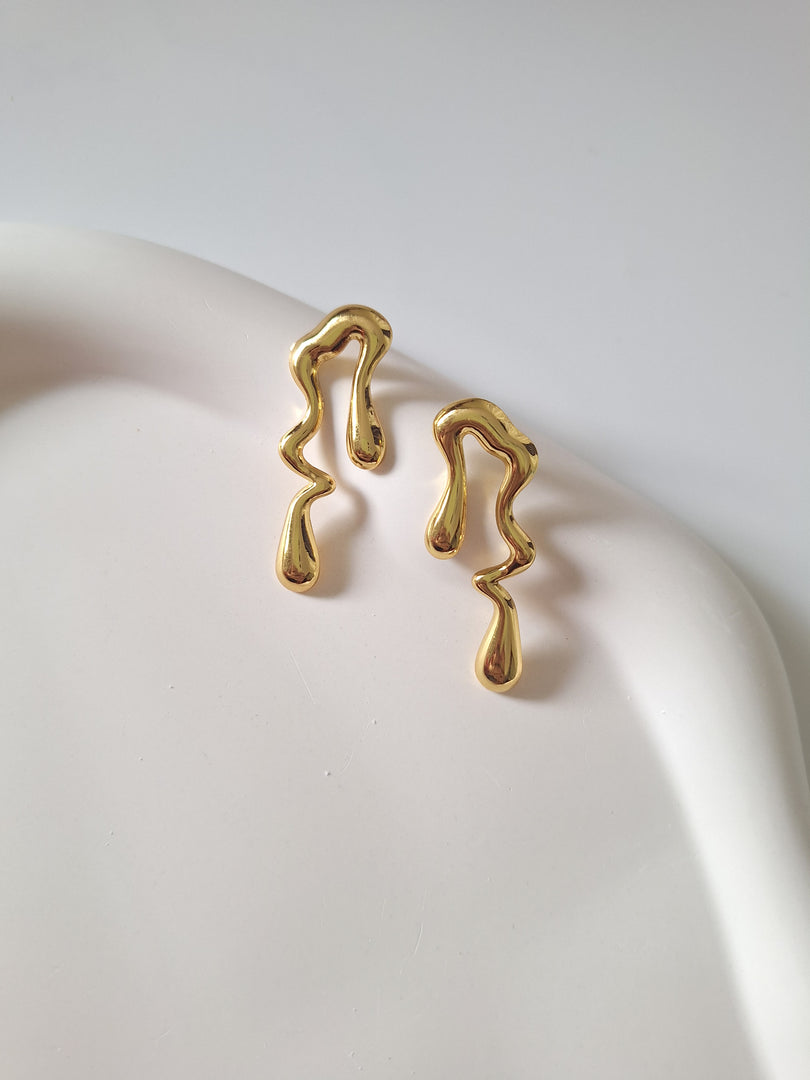 Molten Drip Earrings