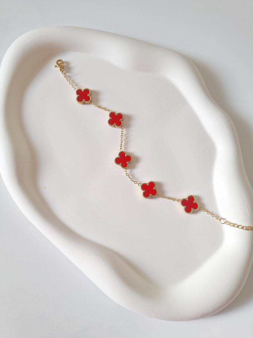 Red Clover Bracelet