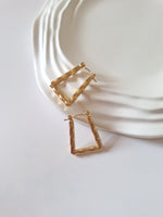 Load image into Gallery viewer, Bamboo Hoops
