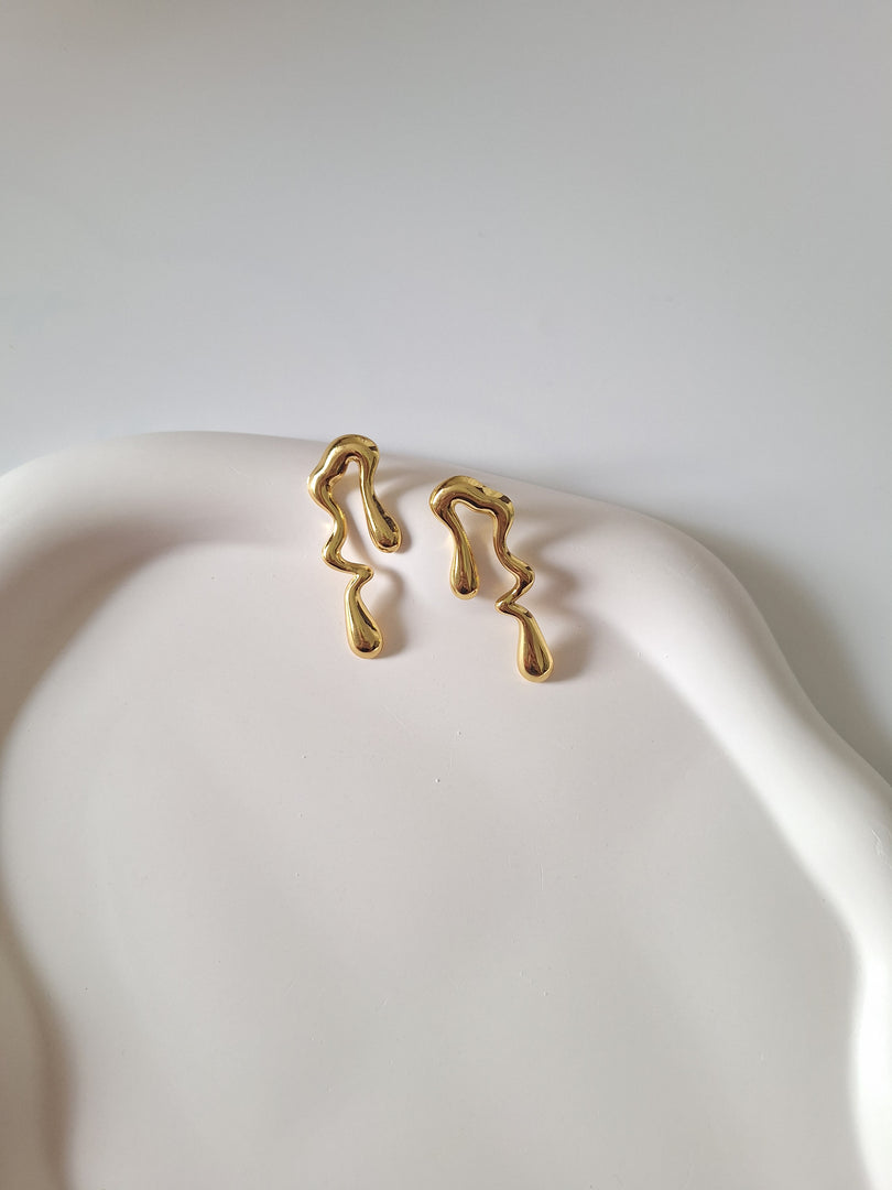 Molten Drip Earrings