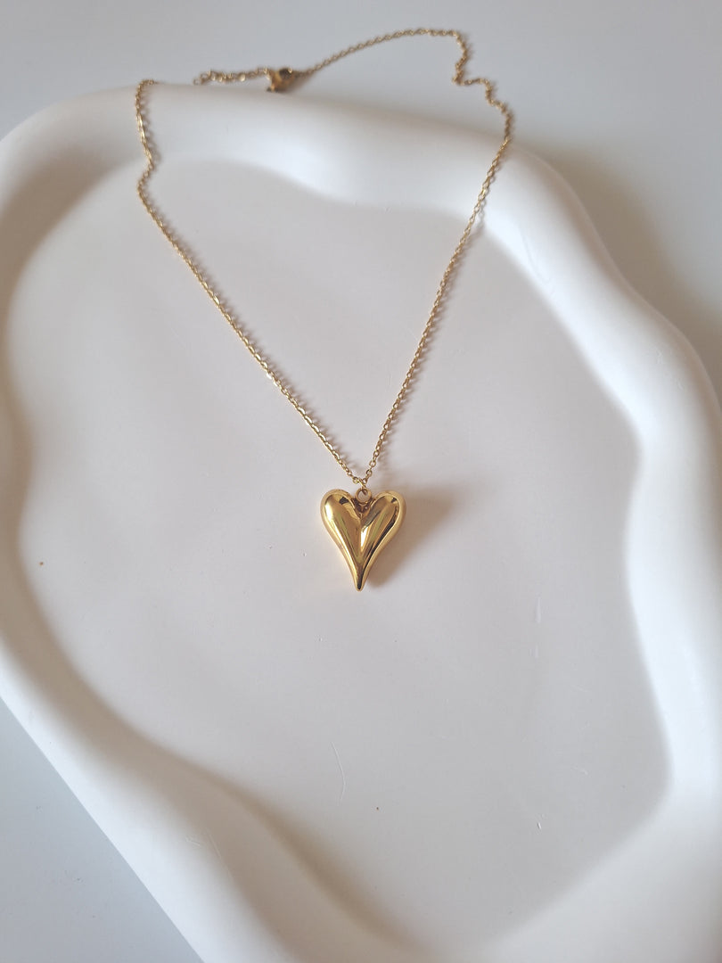 Chunky Heart Necklace