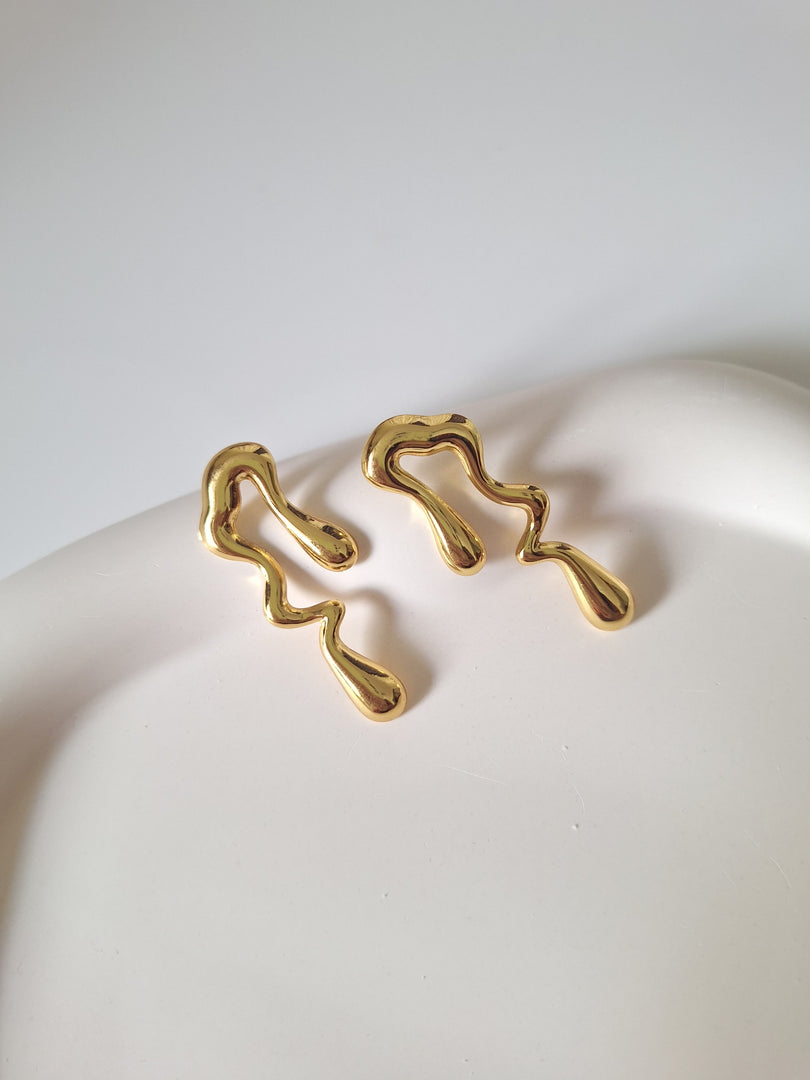 Molten Drip Earrings
