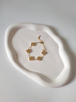 Load image into Gallery viewer, Golden Clover Bracelet
