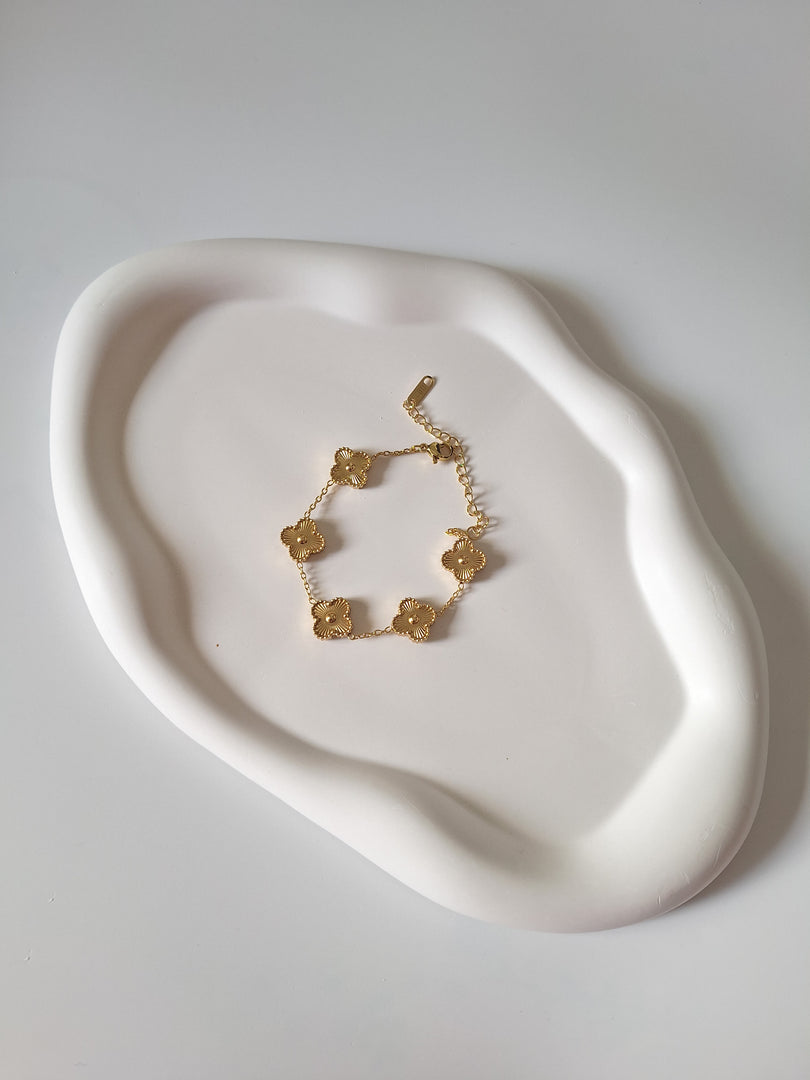 Golden Clover Bracelet
