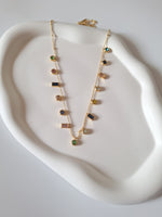 Load image into Gallery viewer, Jeweled Dewdrop Necklace
